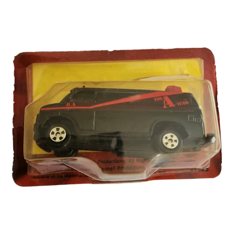 Vintage ERTL A-Team Van Diecast 1983 Stephen J Cannell Productions USA Cover
