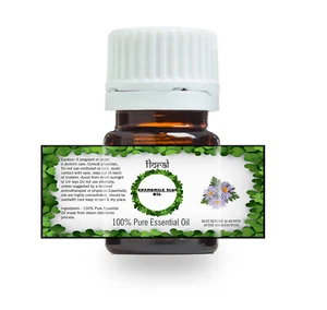 100% PURE NATURAL CHAMOMILE BLUE ESSENTIAL OIL 5 ML TO 100 ML FROM INDIA - Picture 1 of 3