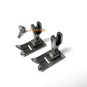 2 STCK. 12 mm Pressfuß für SINGER 20U ZCKZACK MASCHINENFUSS #541566 - Bild 1 von 3