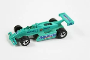 Blue Green Aquafresh Race Car Hot Wheels 1:64 Scale 1982 - Picture 1 of 3
