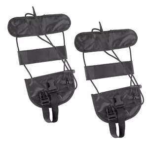 2X Add A Bag Strap Carry On Bungee Travel Luggage Suitcase Adjustable Tape Belt - Picture 1 of 4