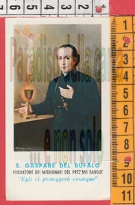 SANTINO, HOLLY CARD, CANIVET - SAN GASPARE DEL BUFALO - Picture 1 of 2