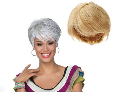 Peluca Accesorio para Cabello Sherri Shepherd Luxhair Wow Rubio Caramelo Onda Suave Bob Foto 1 de 4