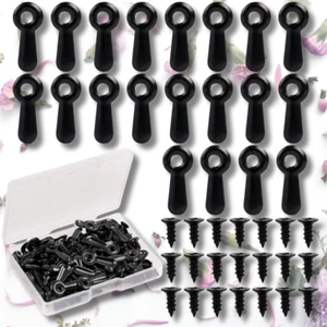 Picture Frame Turn Button Fasteners Set 100 PCS Picture Frame Backing Clips Pho - Picture 1 of 8