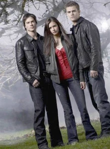 The Vampire Diaries Paul Wesley Ian Somerhalder Elena Gilbert Jacket - Picture 1 of 25