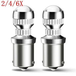 2/4/6X 1156 7506 LED Red Brake Stop Tail Parking Light Bulbs Error Free CANBUS - Bild 1 von 28
