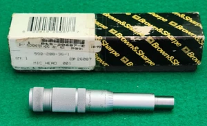 Brown & Sharpe Mikrometerkopf 0-1" by.001 599-298-36-1 mit OVP - Bild 1 von 13