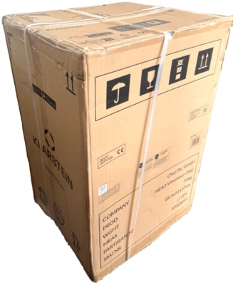 KLARSTEIN Weinkühlschrank 1 Zone 88L Edelstahl 26 Weinflaschen Kühlschrank NEU - Bild 1 von 4