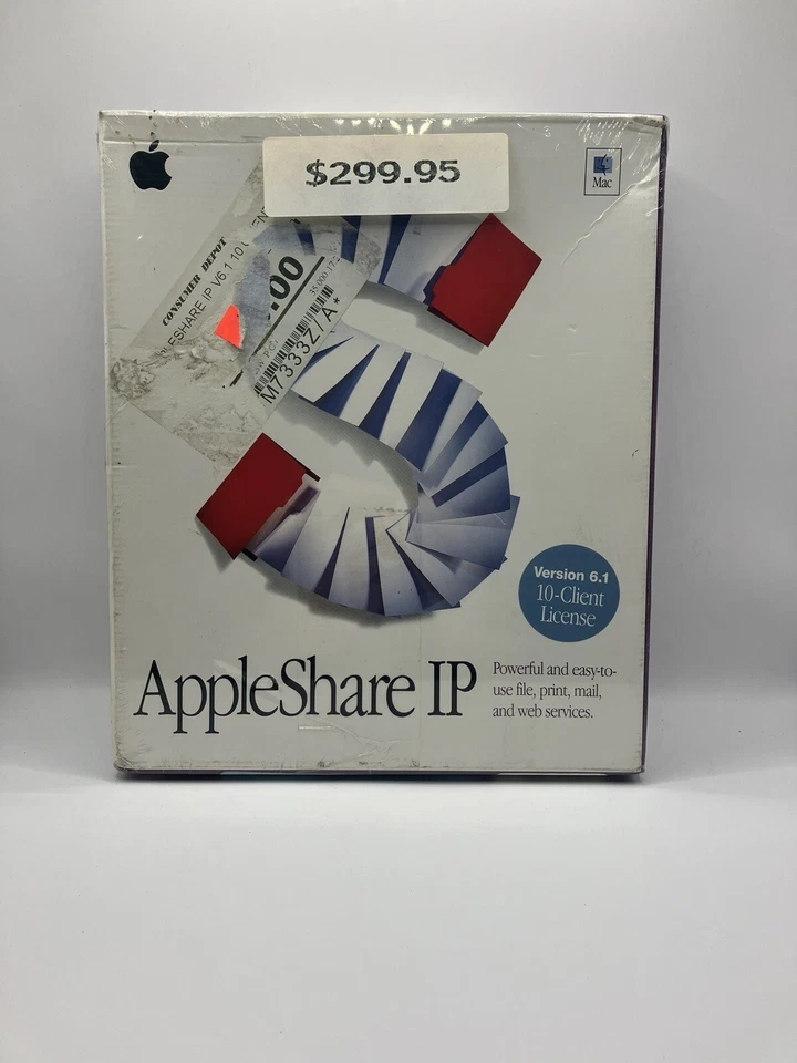 APPLESHARE IP 6.1 10 CLIENT (MAC) - Sealed - Image 1 of 4