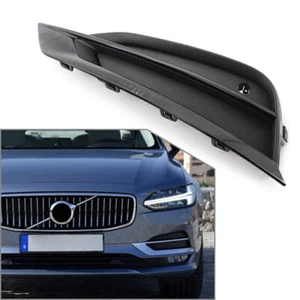 For 2016-2019 18 Volvo S90 V90 31425447 Left Side Front Bumper Fog Light Grille - Picture 1 of 8