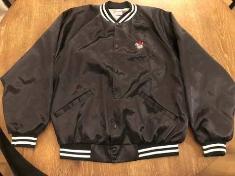 Vintage University of Georgia Bulldogs Bomber Jacket, Cardinal Brand, Size XXL Cover