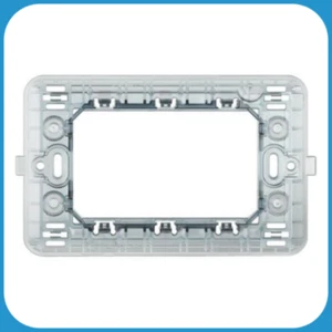 SUPPORTO 3 POSTI SERIE BTICINO MATIX ORIGINALE 503SA PER PRESE E INTERRUTTORI - Imagen 1 de 1