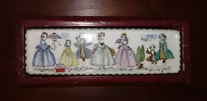 Rara Pluma Pintada a Mano/Bandeja Baratija Capricornio Esmalte Esmalte Sobre Hierro Austria - Imagen 1 de 12