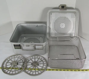 Contenedor de esterilización Aesculap DBP con inserto/bandeja de tapa y placas de filtro SKU B1 - Imagen 1 de 17