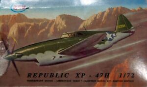 MPM 1/72 REPUBLIC XP-47H   Double Kit #72017 NIOB