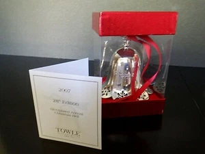 Towle 2007 Annual Christmas Bell Silver Plate 28th Edition - Picture 1 of 9