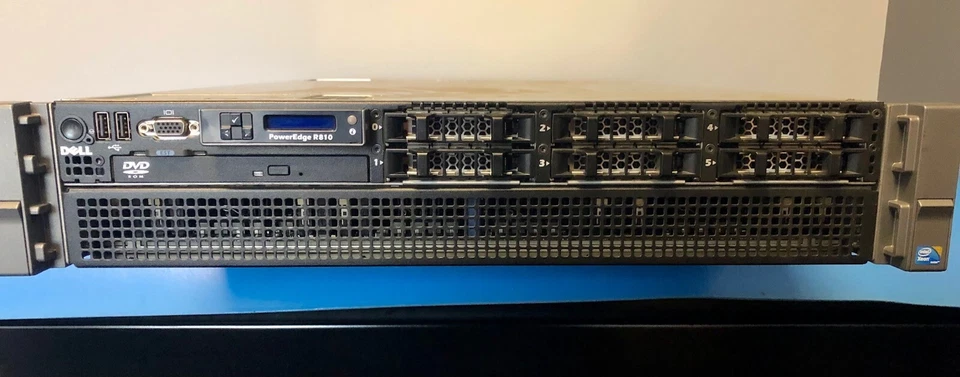 Dell PowerEdge R810 Xeon E7-4830 2.2GHz 192 GB -  2U Server No Drives/No OS - Image 1 of 4