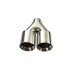 Puntas de escape de doble pared" universales de 2,5"" ID 4"" OD 1 PIEZA - Imagen 1 de 5