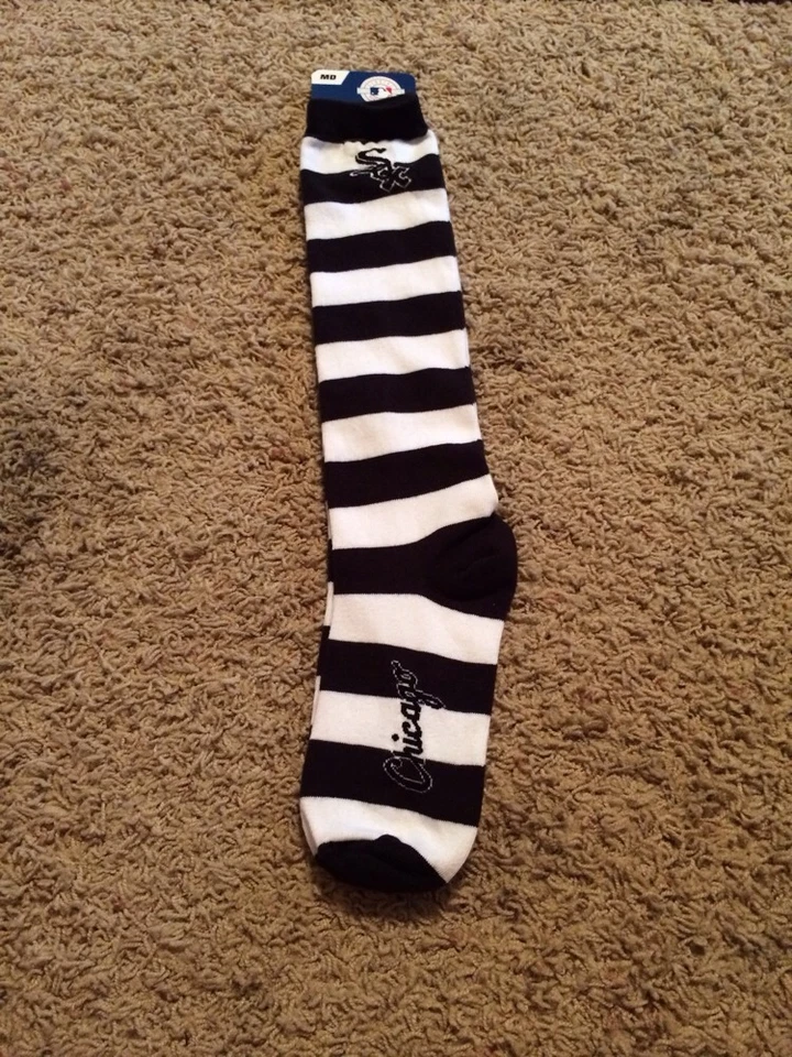 Chicago White Sox для голых ног MLB регби носки женщин новый с Ярлыками размер 6-11 - Изображение 1 из 1