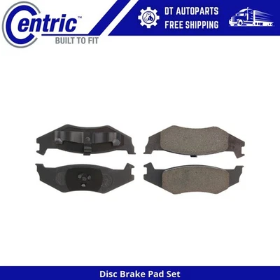 Para Chrysler Cirrus 1995-2010 | Pastillas de freno de disco traseras centradas | Cerámica Foto 1 de 4