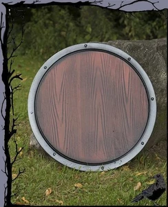 Larp - Listo para la batalla escudo redondo óptica madera - 50 cm oferta especial Epic Armoury - Imagen 1 de 1