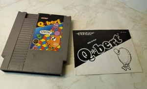 Q bert con Manual | Carrito NES con Instrucciones | Videojuego Vintage - Imagen 1 de 3