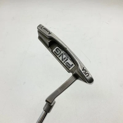 Ping Karsten Anser 2 Black Dot Putter 35" Right Hand Gold Club - Image 1 of 4