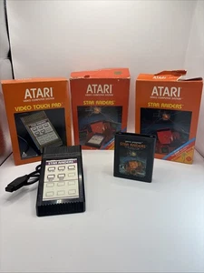 Star Raiders Atari 2600 CX2660-1 en caja con controlador sin cómic probado y funcionando - Imagen 1 de 10