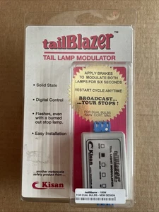 Nuevo de Lote Antiguo Kisan Tailblazer Luz Trasera Luz Trasera Lámpara Trasera Modulador 100W - Imagen 1 de 2