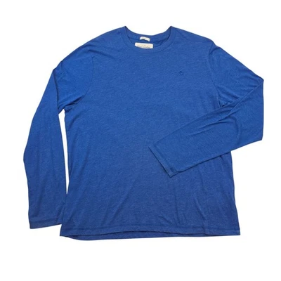 Abercrombie & Fitch Mens Long Sleeve Muscle T-Shirt Crew Neck Blue XXL - Image 1 of 4