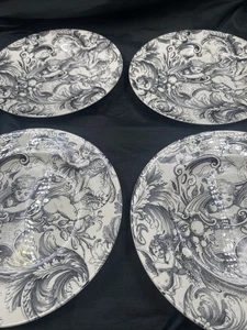 Menüteller Copeland and Garrette Putten Engel schwarz und weiß 27 cm - Bild 1 von 7