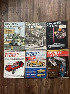 (6) Sportwagen illustrierte Oldtimer Autozeitschriften 1959/1960 Healey 3000 - Bild 1 von 4