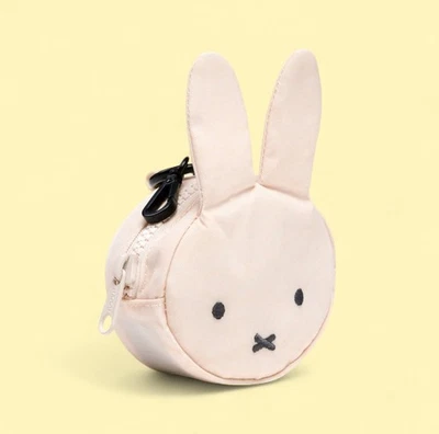 Bolso Baggu Miffy Blanco Crema Nailon Reciclado Dije Nuevo con Etiquetas Foto 1 de 2