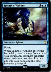 Sphinx of Uthuun R Commander 2018 104 Near Mint - Picture 1 of 1