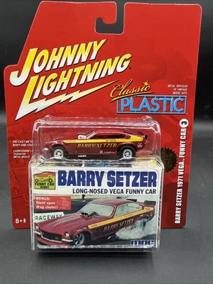 Johnny Lightning Classic Plastic #3 Barry Setzer 1971 Vega Funny Car Look 2005 Foto 1 de 4