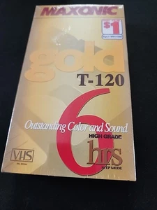 Memorex 6 Hours HS T-120 VHS Tape - New / Sealed - Picture 1 of 2