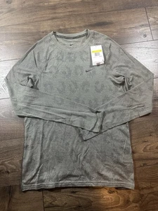 Nike Therma Fit Dri-Fit ADV Lauf Langarmshirt Herren Small FZ1125-370 Neu mit Etikett - Bild 1 von 4