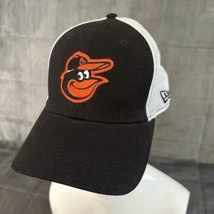 Baltimore Orioles New Era 39THIRTY Graphic Mesh Fitted Trucker Hat Cap MLB S-M - Picture 1 of 12