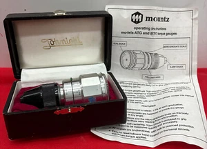 TOHNICHI / MOUNTZ ATG TORQUE GAUGE 600ATG-A ozf-in 9-0.2 WITH CASE - Picture 1 of 10