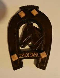 Key Wall hanger old-style real Oak vintage. - Picture 1 of 2