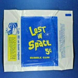 1966 Topps Lost In Space - ORIGINAL Wrapper - Excellent Condition