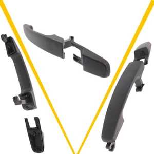 Exterior Door Handle For Set 2008-11 Ford Focus RAER Left & Right NO-Keyhole 2Pc - Picture 1 of 8