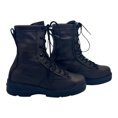 Belleville 330ST Hot Weather Steel Toe Brown Boot Unisex Woman's Size 9 Men's 7 - Image 1 of 4