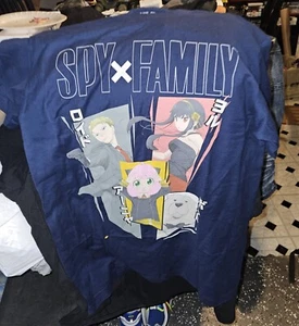 Spy x Family Navy Graphic T-Shirt Gr. M - Bild 1 von 2