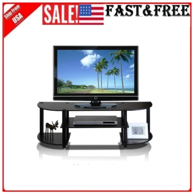 Soporte de TV pantalla plana de 55 pulgadas consola de entretenimiento centro multimedia muebles para el hogar Foto 1 de 4