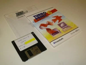 Commodore Amiga ~ Turbo Print 6 Professional ~ IrseeSoft ~Disk/Instructions only - Picture 1 of 1