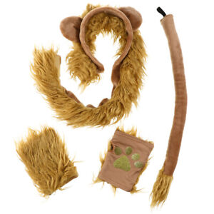 Lion Costume for Kids Cosplay Adult Outfits Toddler Tail Clothing