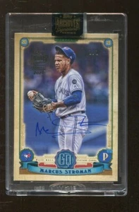 Marcus Stroman 2021 Topps Archives Signature Certified Auto 1/1 Toronto 70446 - Picture 1 of 2