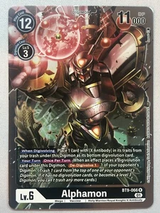 Digimon X Record Alphamon BT9-066 R NM/M - Picture 1 of 1