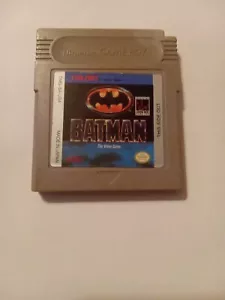 Batman The Video Game Nintendo Gameboy Tested Working Authentic - Picture 1 of 8